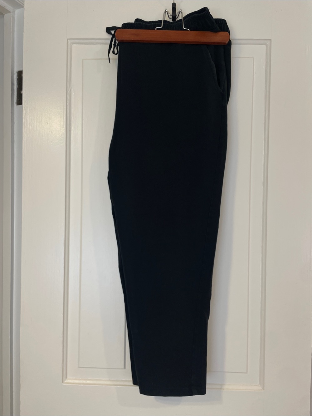 a new day Black Joggers with Drawstring Waist